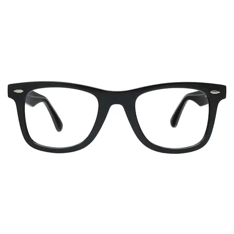Square Black Eyeglasses