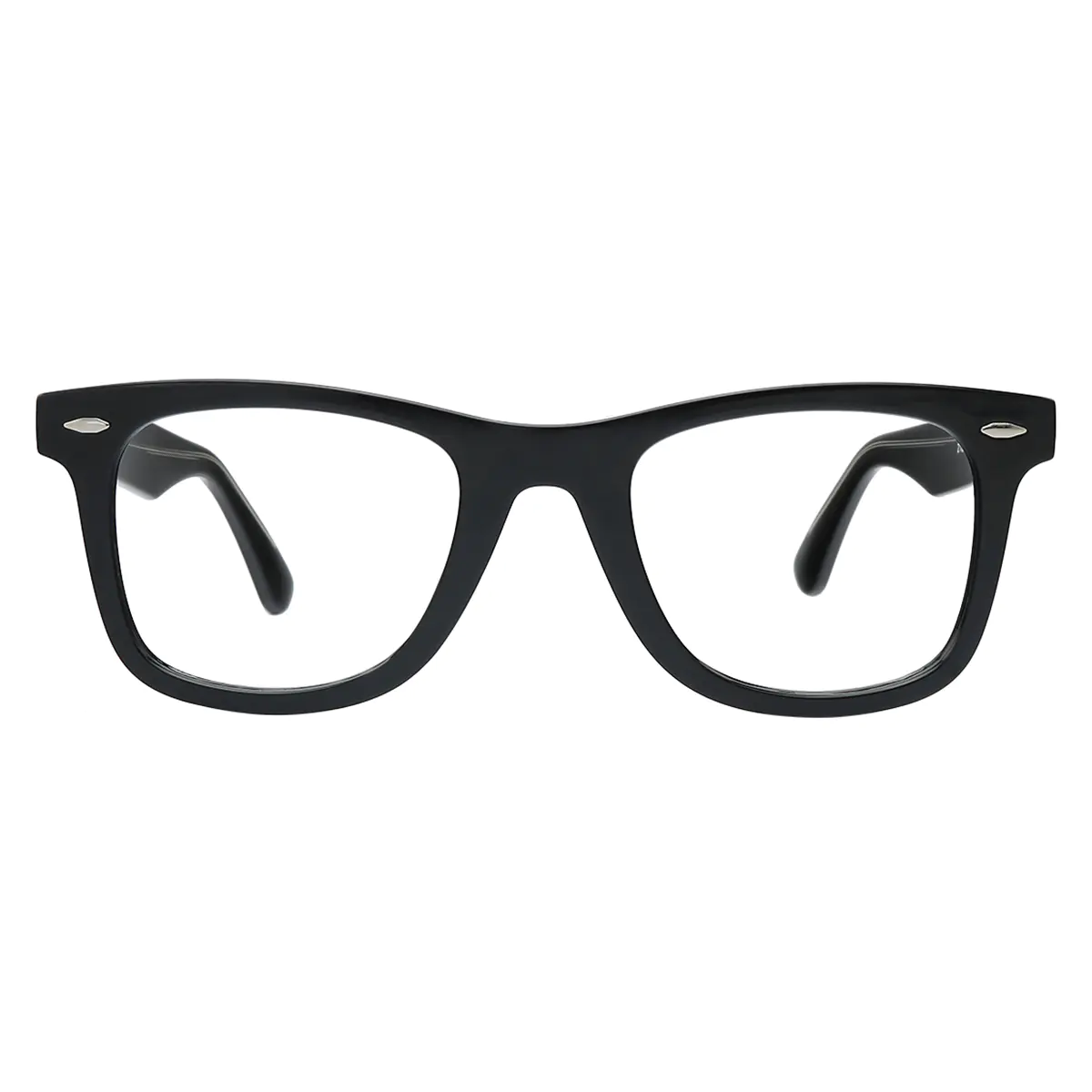 Square Black Eyeglasses