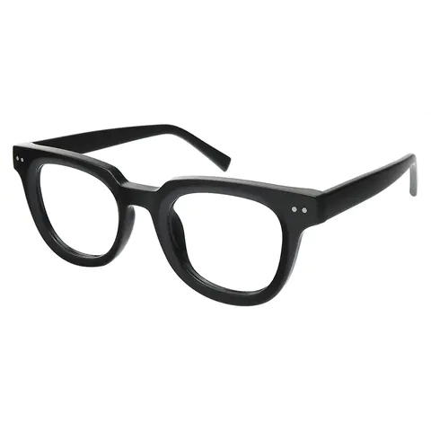 Square Black Eyeglasses