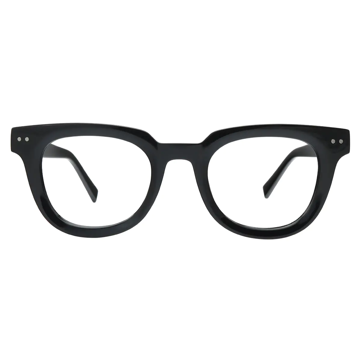 Square Black Eyeglasses