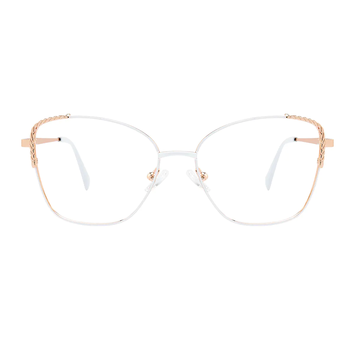 Cat-eye Clear Eyeglasses