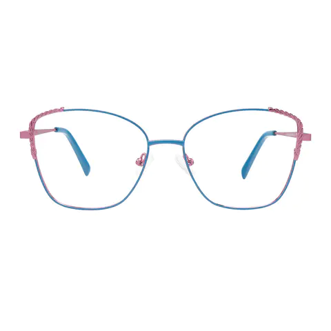 Cat-eye Blue Eyeglasses