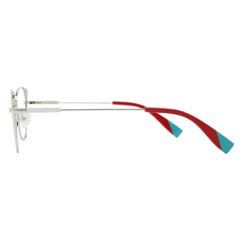 Cat-eye Silver Eyeglasses