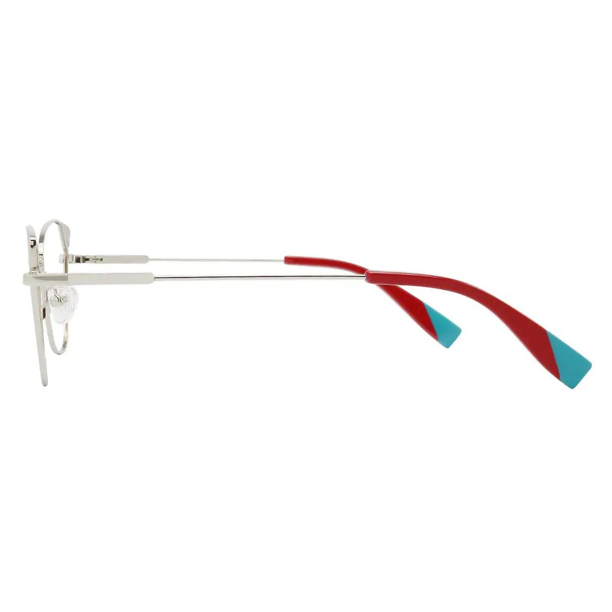 Cat-eye Silver Eyeglasses