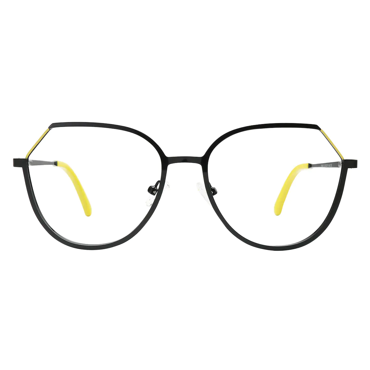 Geometric Black Eyeglasses