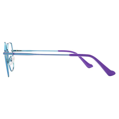 Square Blue Eyeglasses