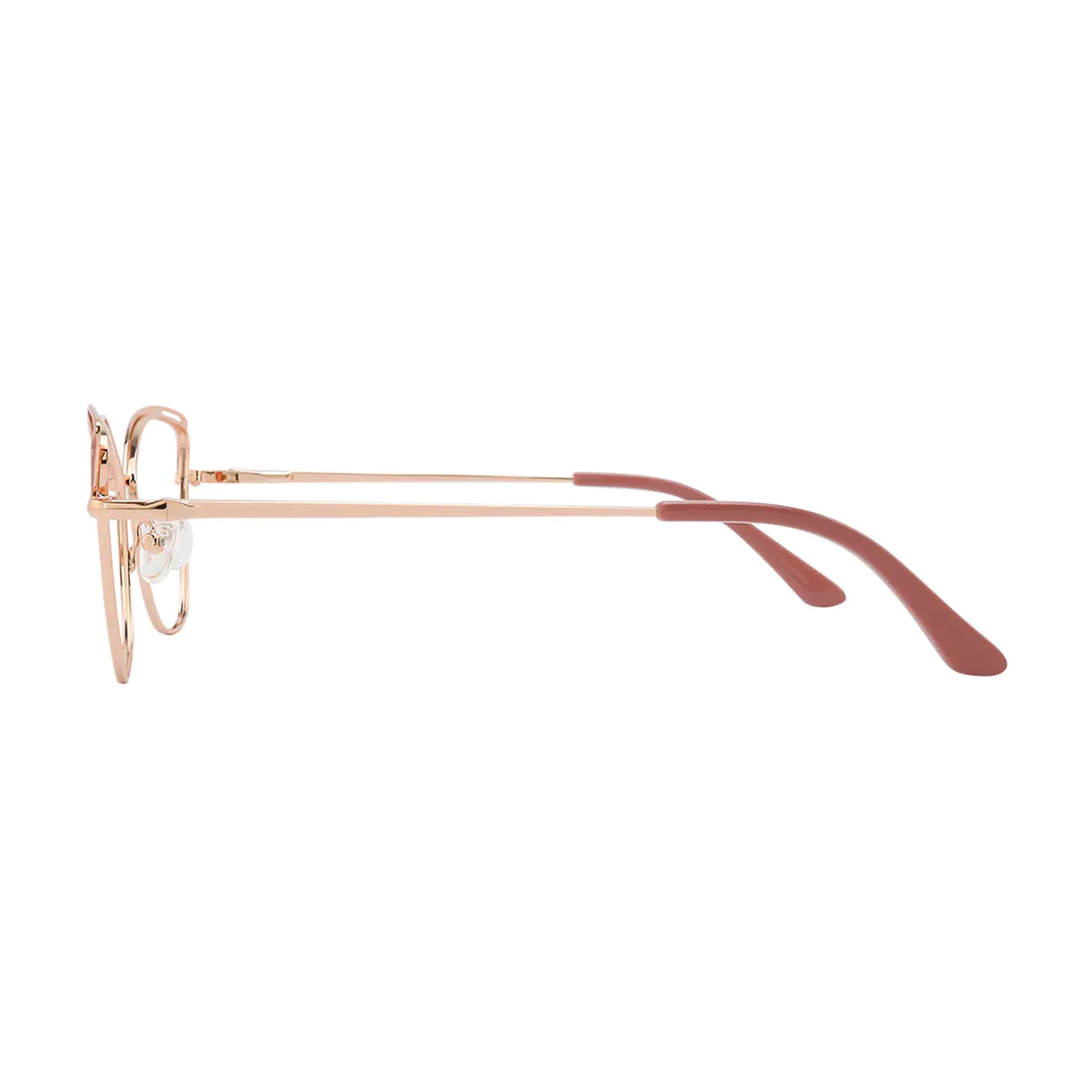 Cat-eye Pink/Gold Eyeglasses