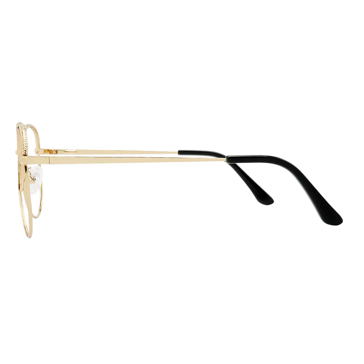 Aviator Gold Eyeglasses