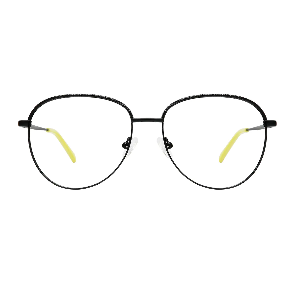 Aviator Black Eyeglasses