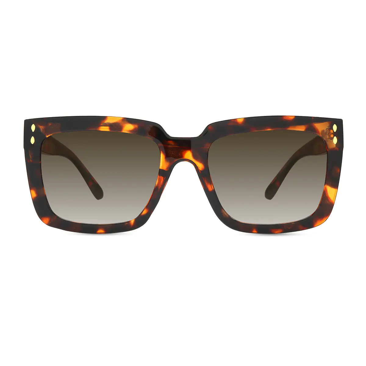 Square Tortoiseshell Sunglasses
