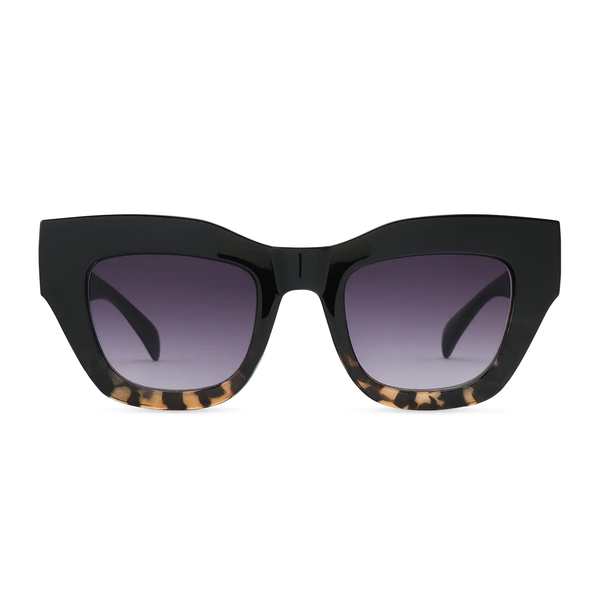 Cat-eye Black/Tortoiseshell Sunglasses