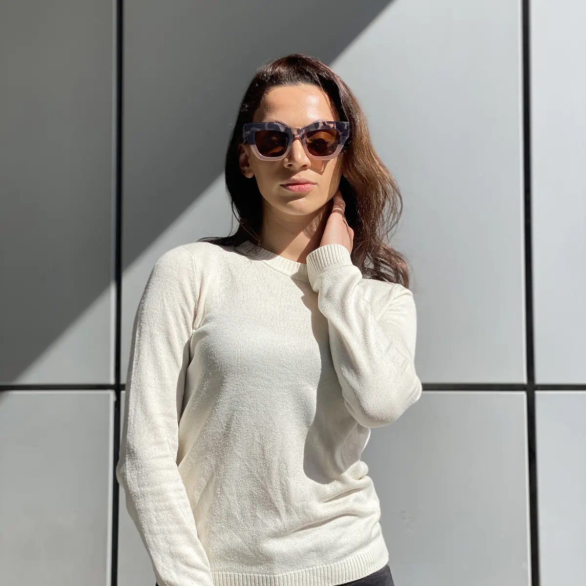 Cat-eye Pink Sunglasses