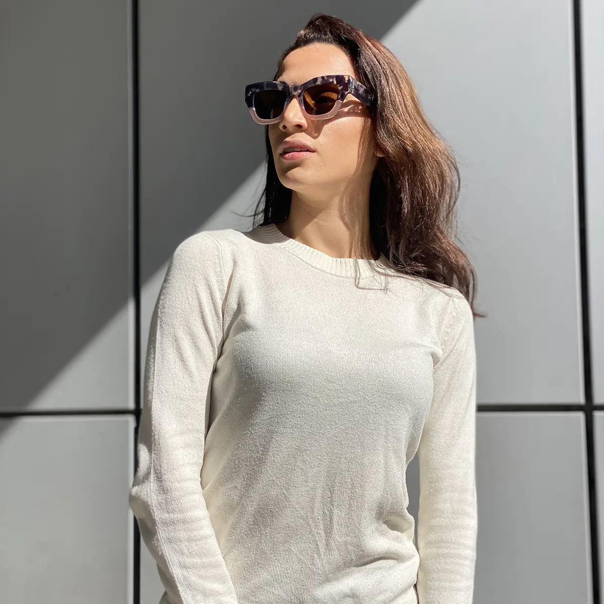 Cat-eye Pink Sunglasses