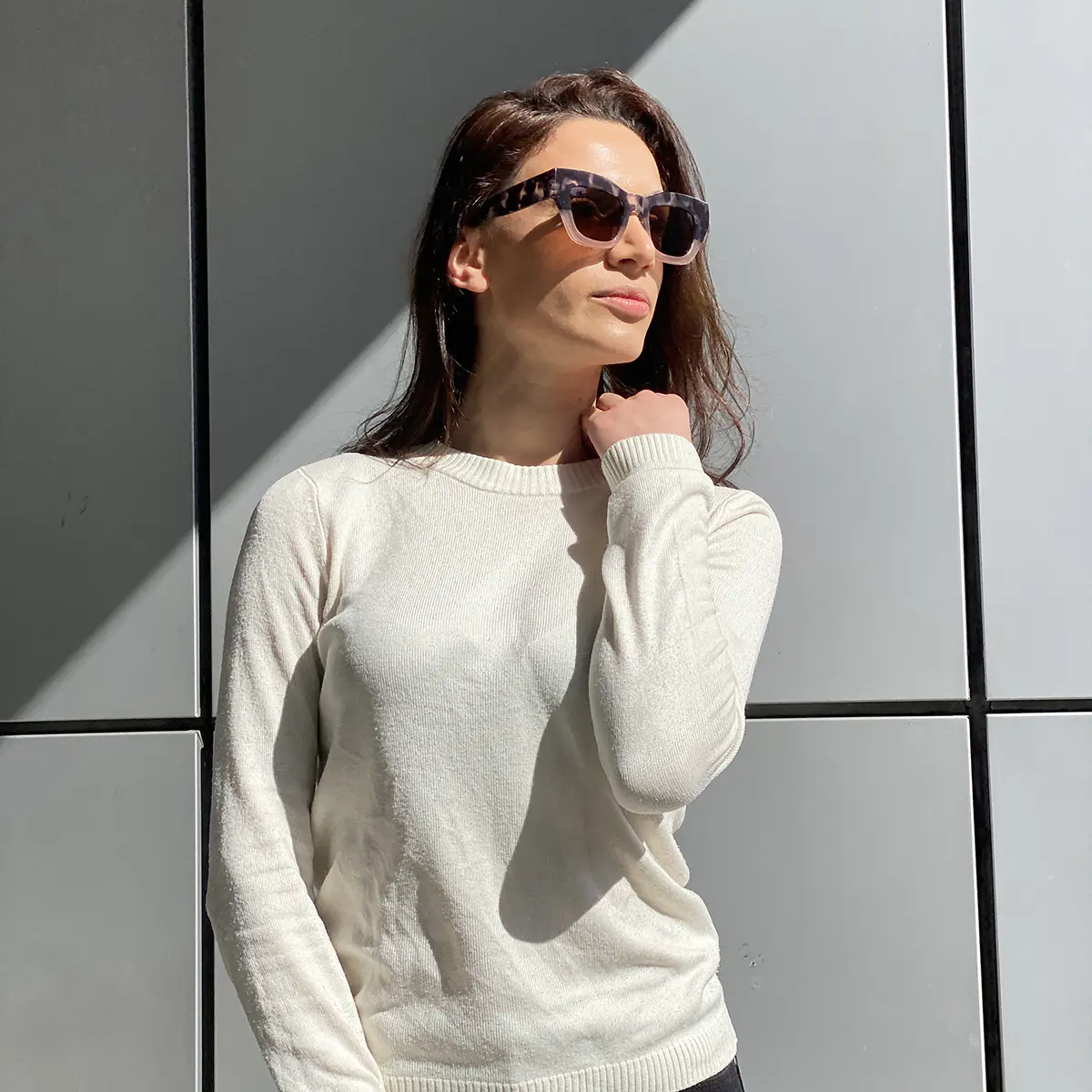 Cat-eye Pink Sunglasses