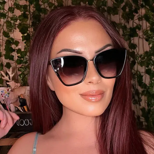 Cat-eye Black Sunglasses