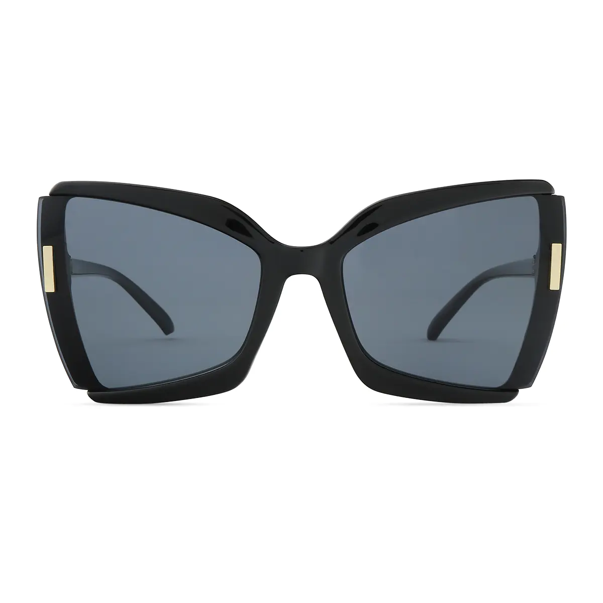 Square Black Sunglasses