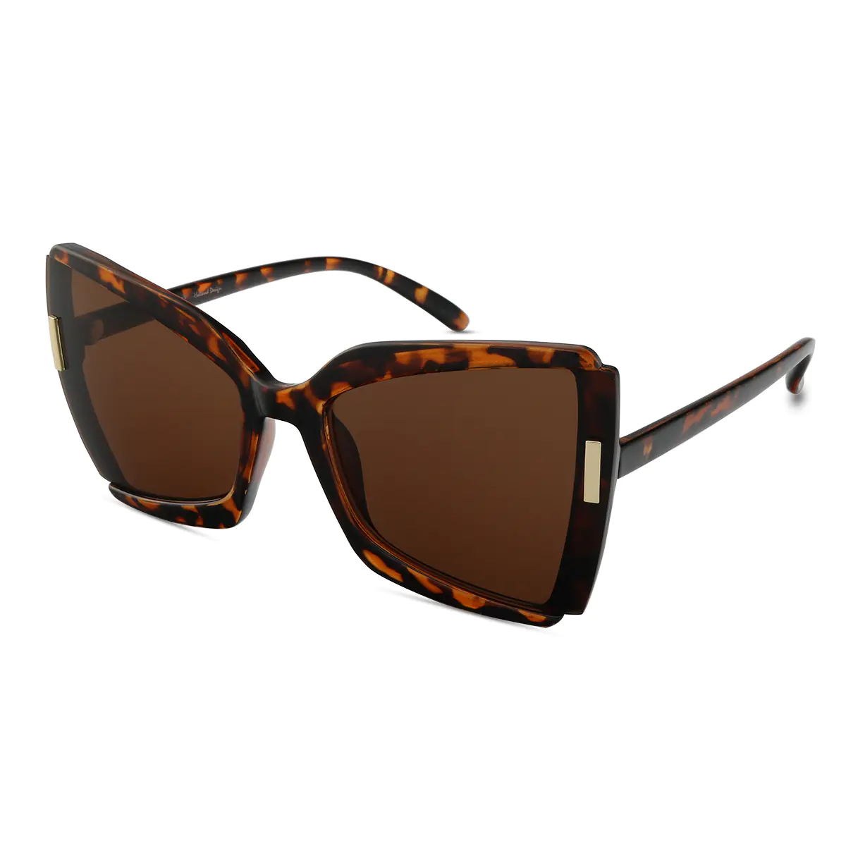 Square Tortoiseshell Sunglasses