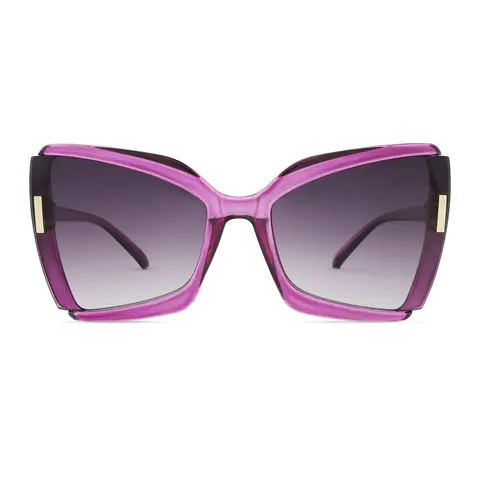 Square Purple Sunglasses