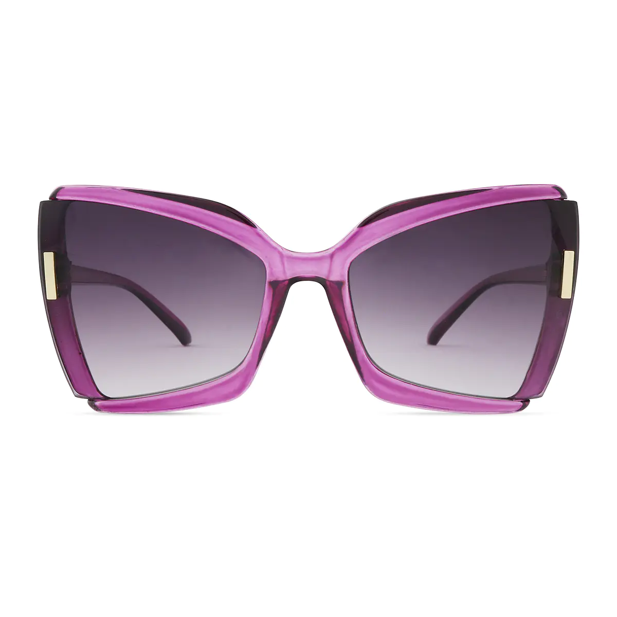 Square Purple Sunglasses