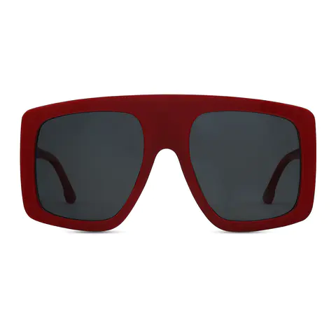 Square Red Sunglasses