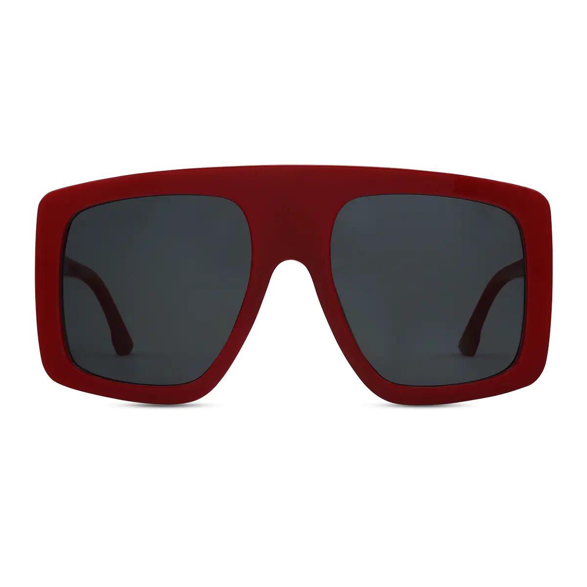 Square Red Sunglasses