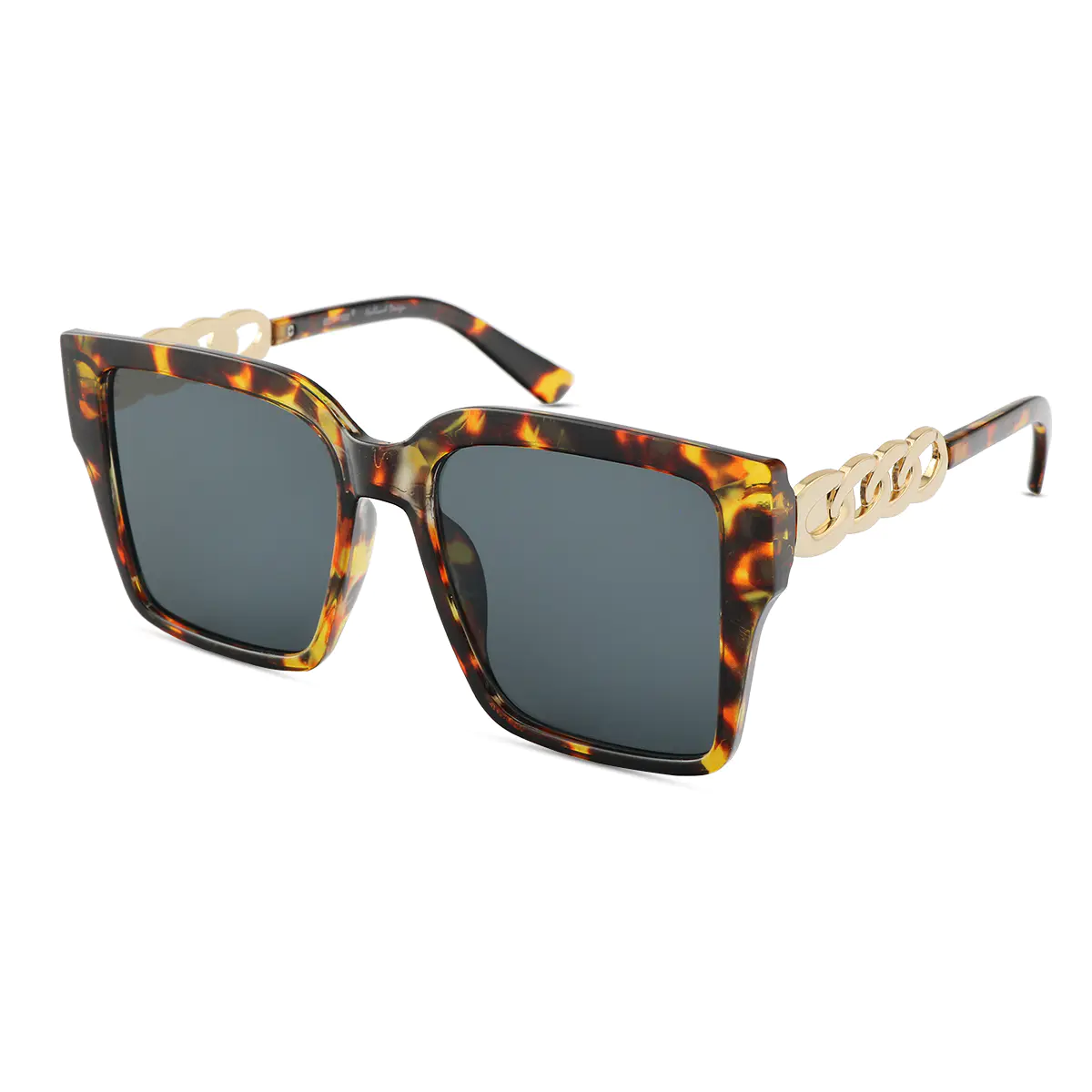 Square Tortoiseshell Sunglasses