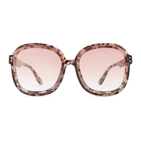 Round Tortoiseshell Sunglasses