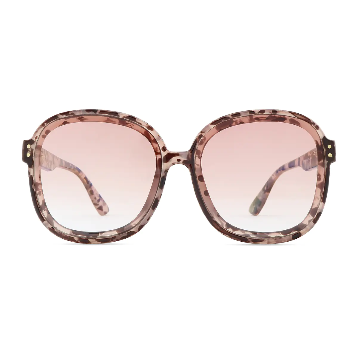 Round Tortoiseshell Sunglasses