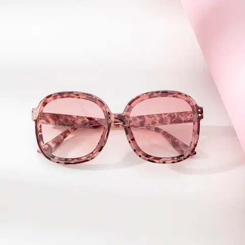 Round Tortoiseshell Sunglasses