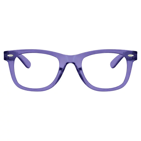 Square Purple Reading Glasses