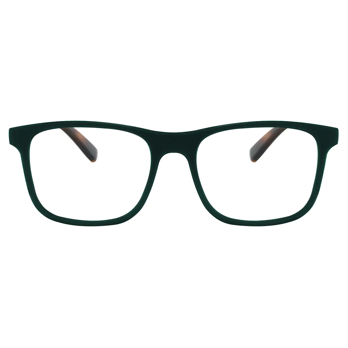 Square Green Reading Glasses