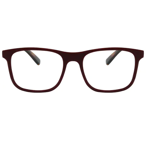 Square Brown Reading Glasses