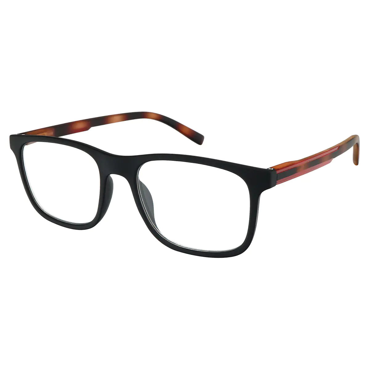 Square Black Reading Glasses