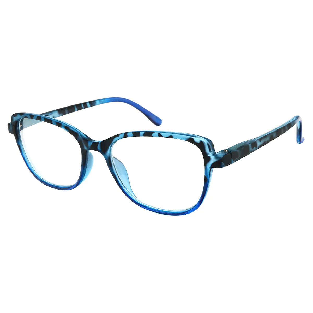 Cat-eye Blue Reading Glasses