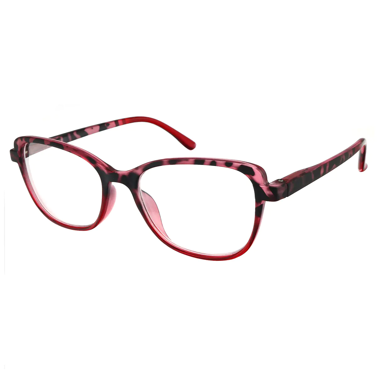 Cat-eye Red Reading Glasses