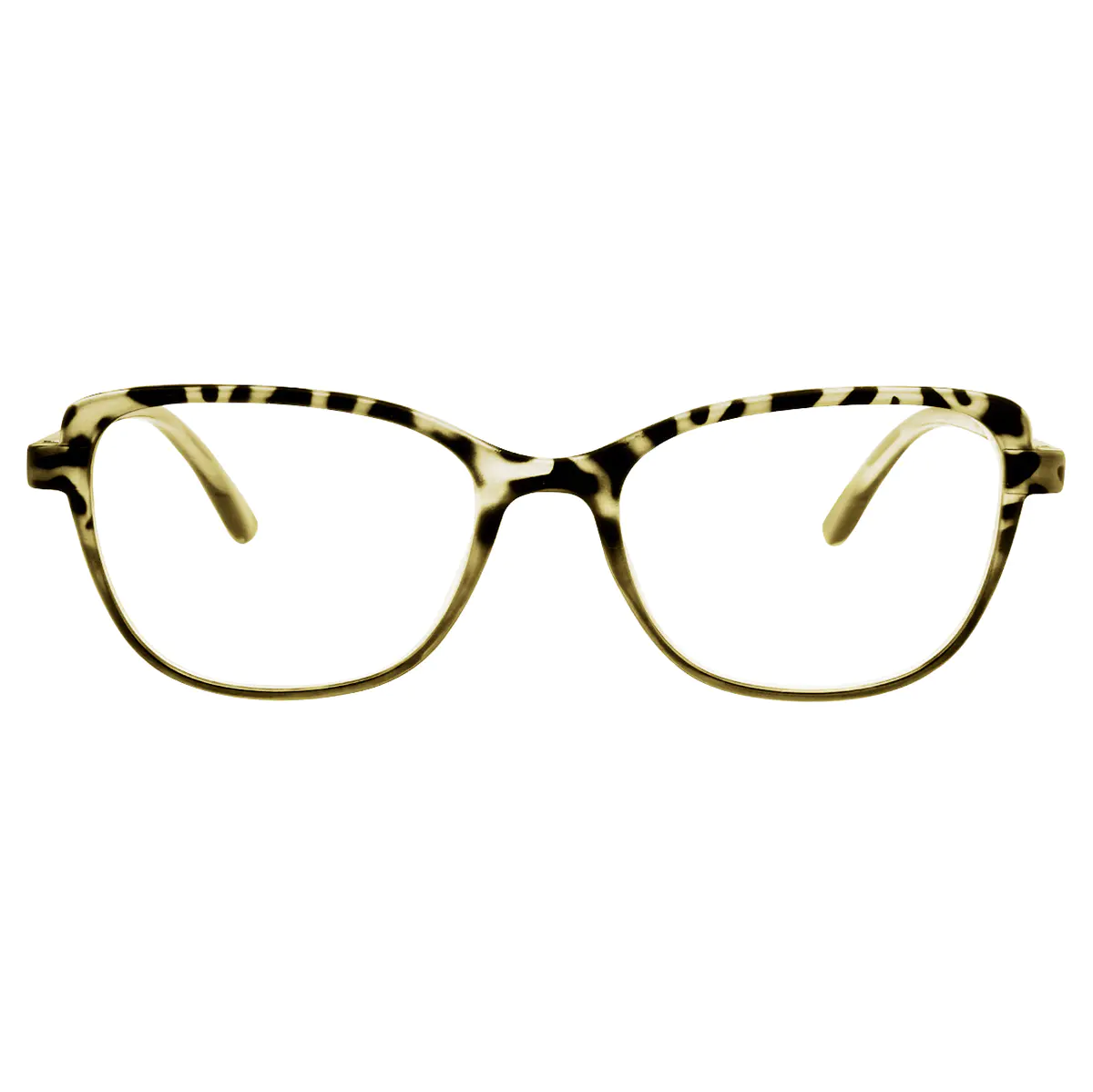 Cat-eye Brown Reading Glasses