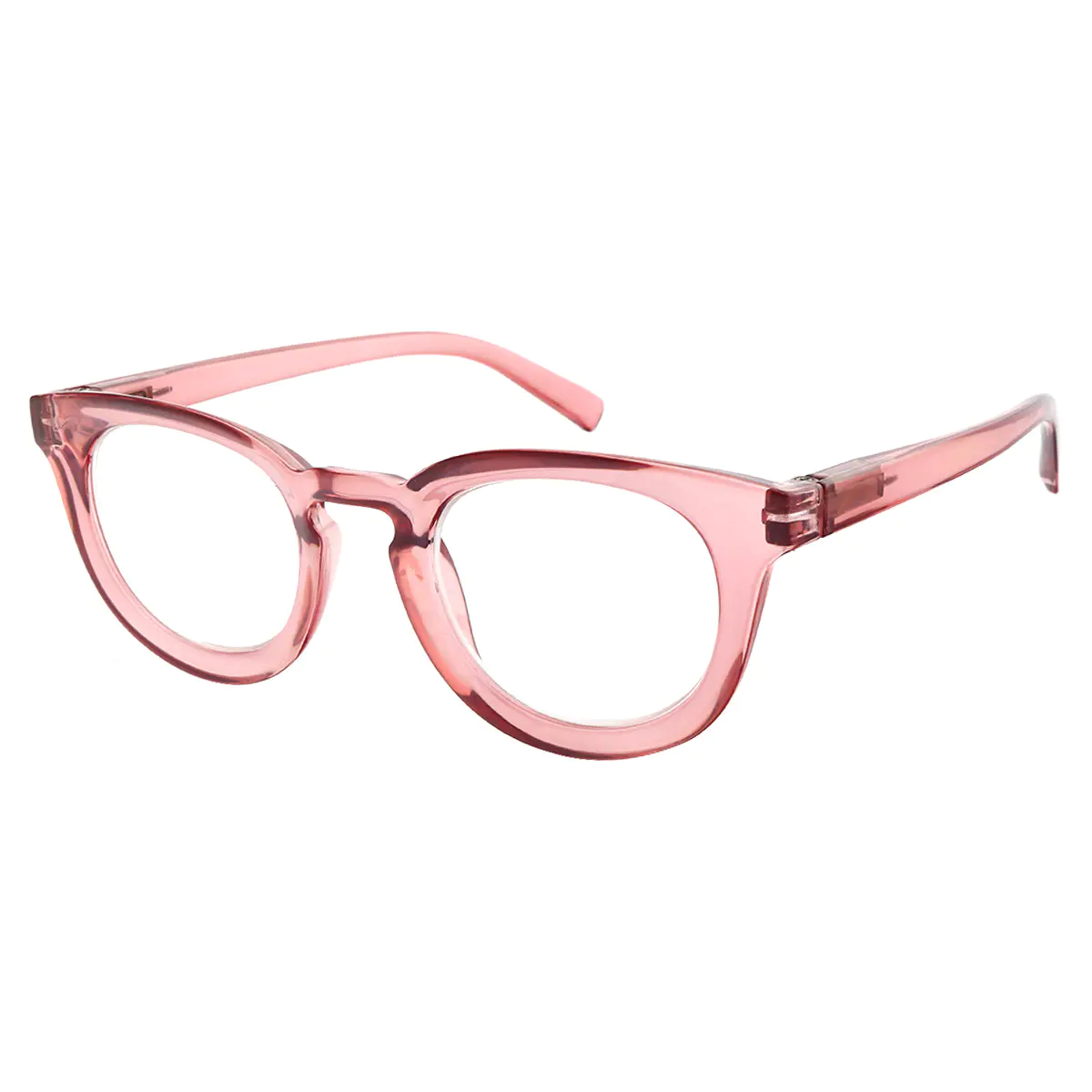 Cat-eye Pink Reading Glasses