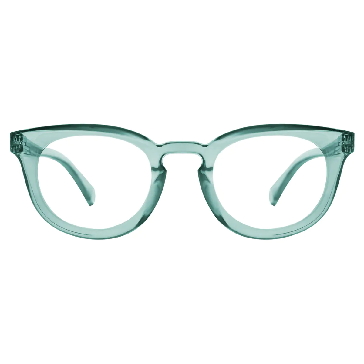 Cat-eye Green Reading Glasses