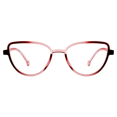 Cat-eye Red Reading Glasses