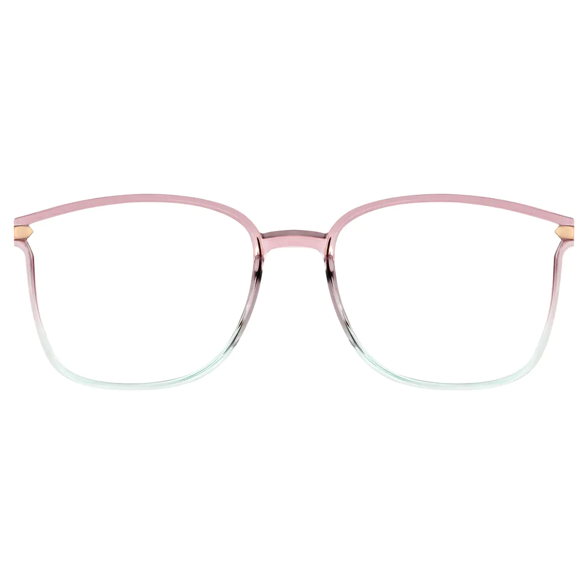 Square Pink Reading Glasses