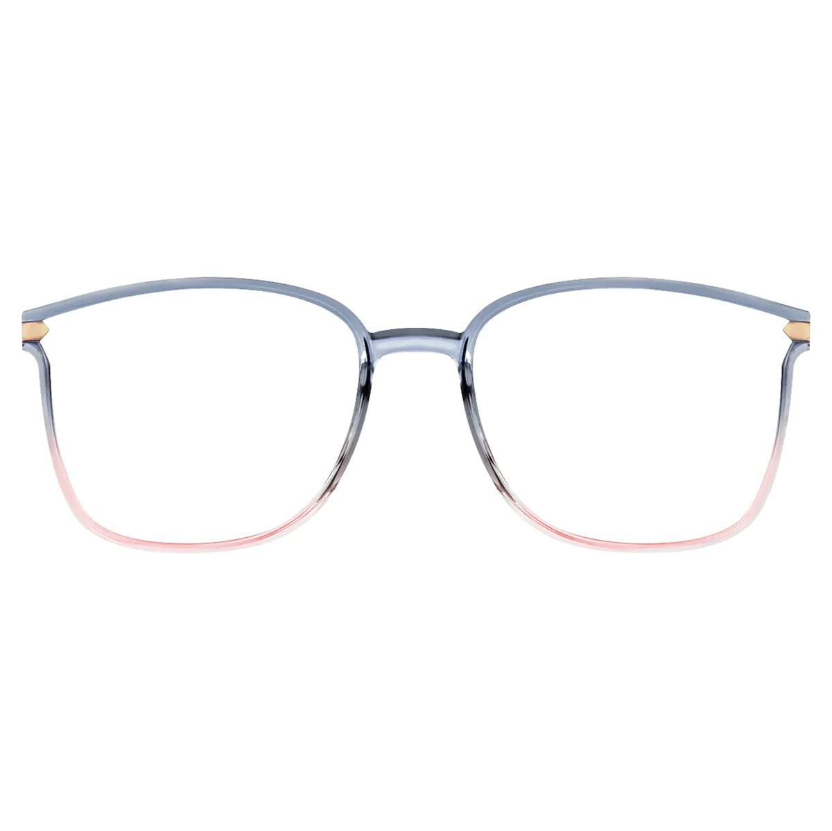 Square Blue Reading Glasses