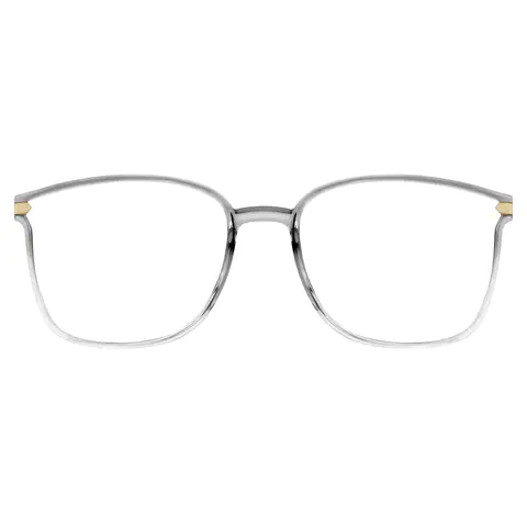 Square Grey Reading Glasses