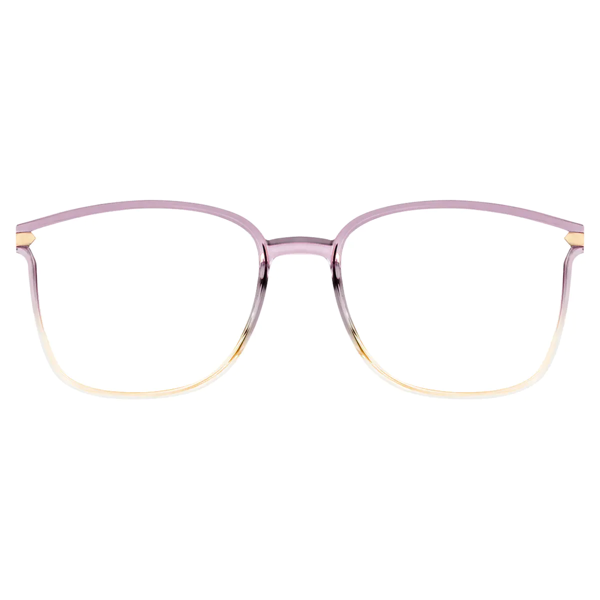 Square Purple Reading Glasses