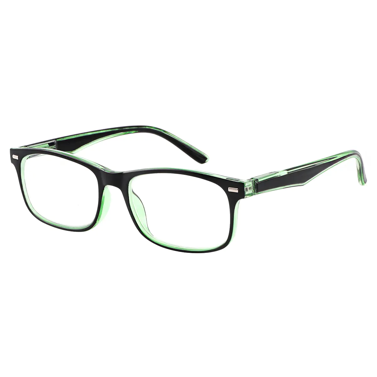 Rectangle Black Reading Glasses