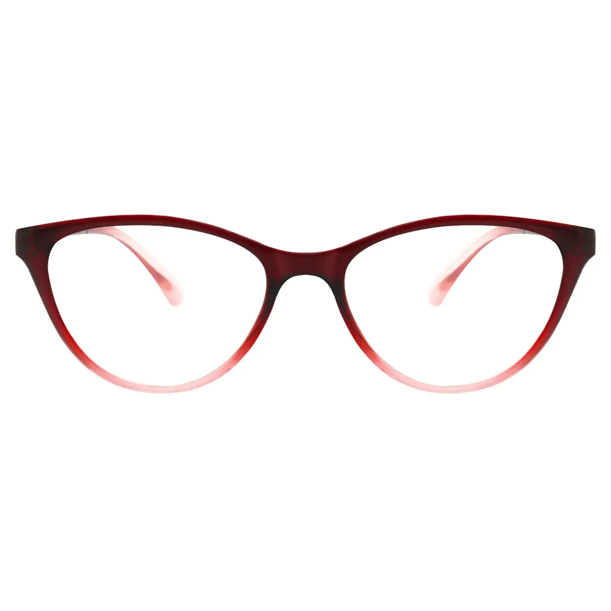 Square Red Reading Glasses