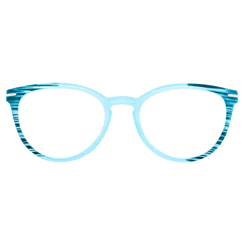 Cat-eye Blue Reading Glasses