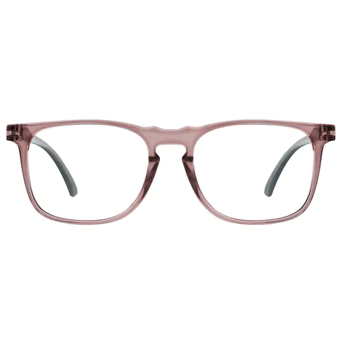 Square Purple Reading Glasses
