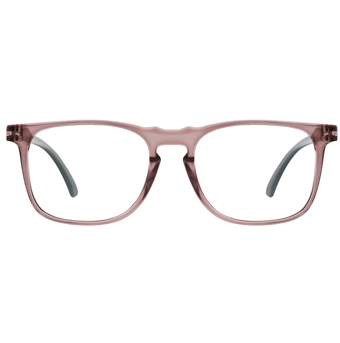 Square Purple Reading Glasses