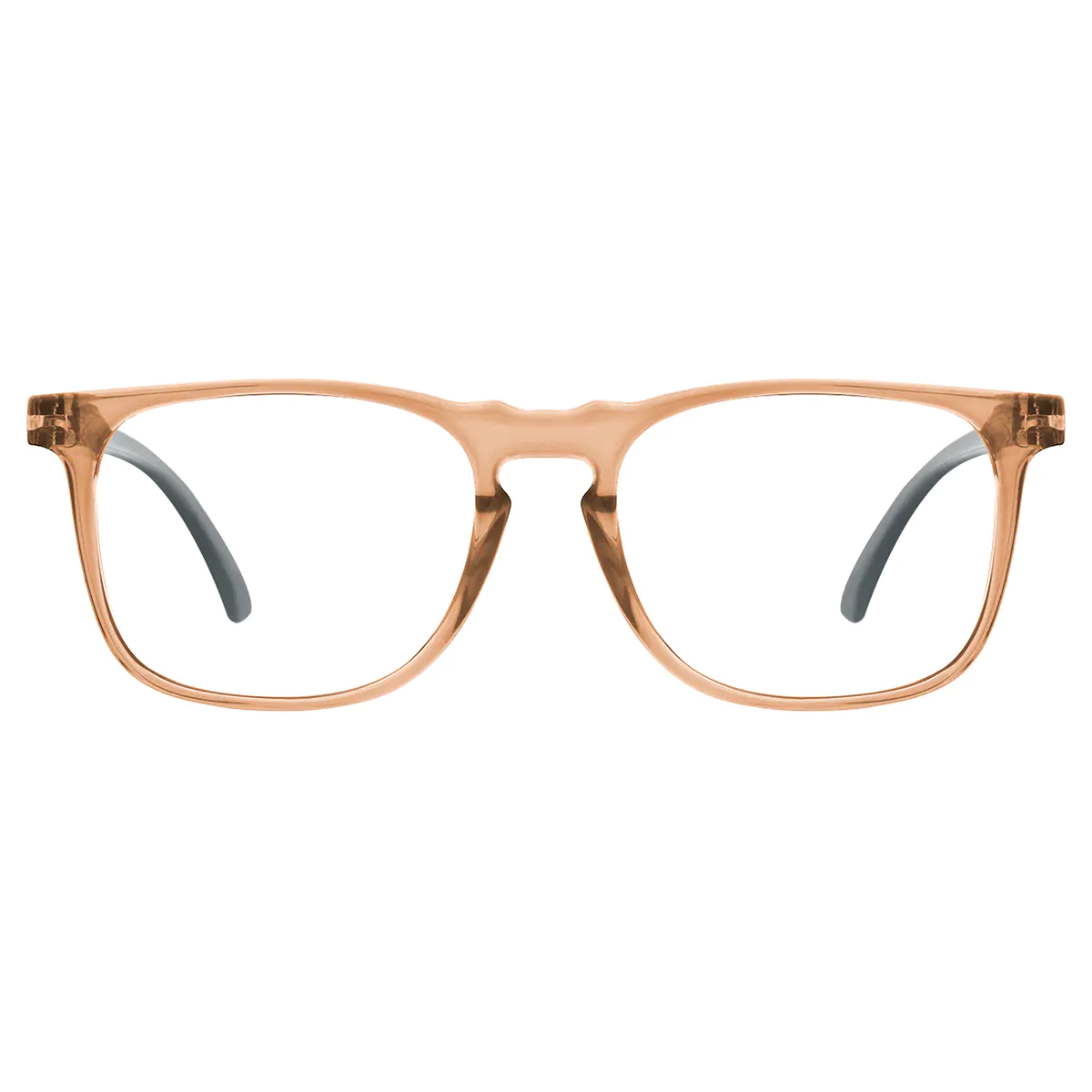 Square Brown Reading Glasses