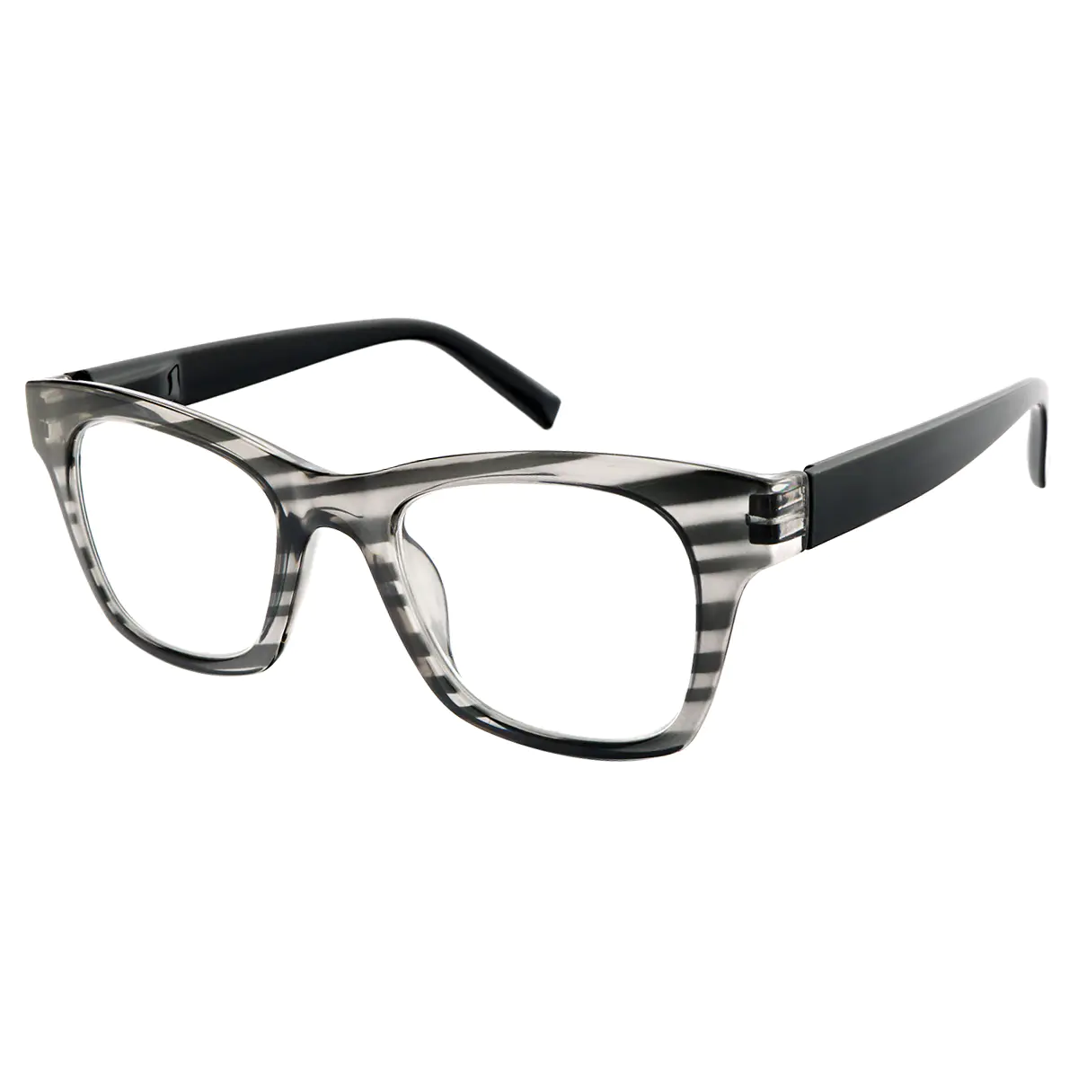 Rectangle Black Reading Glasses